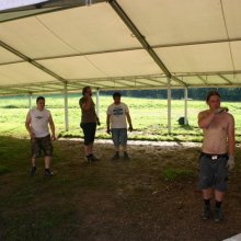 22 Jahre MOSH Club Kolmberg - Der Auf- und Abbau